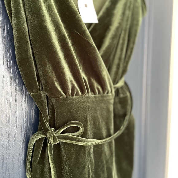 Velvet wrap top - DesignLab - Picture 2 of 2